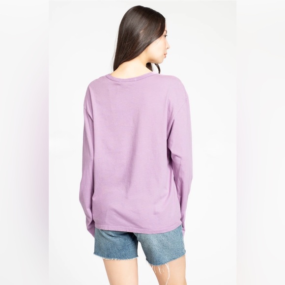 Daydreamer Queen Glitter Crest Longsleeve Purple M - Picture 3 of 7